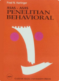 Image of Asas-asas penelitian behavioral
