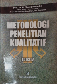 Image of Metode Penelitian Kualitatif Edisi IV