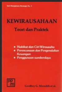 Image of Kewirausahaan : Teori dan Praktek